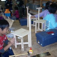 体験学習教室（チェアー作り教室）