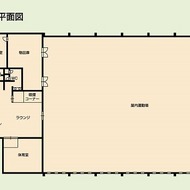 屋内広場平面図 